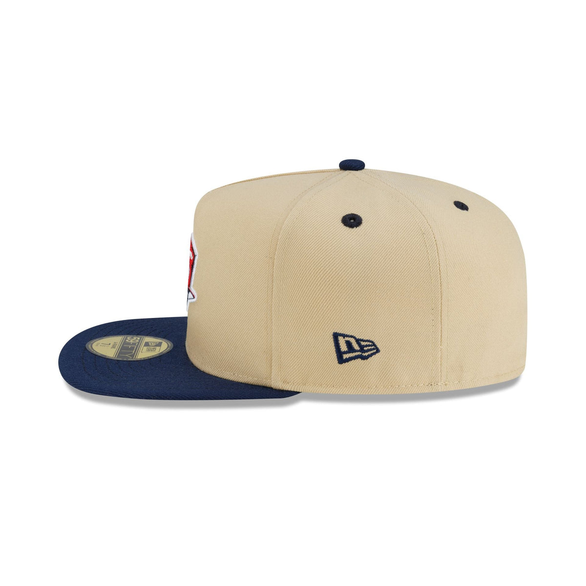 New Jersey Nets Hardwood Classics 2000s Gold 59FIFTY A-Frame Fitted Hat