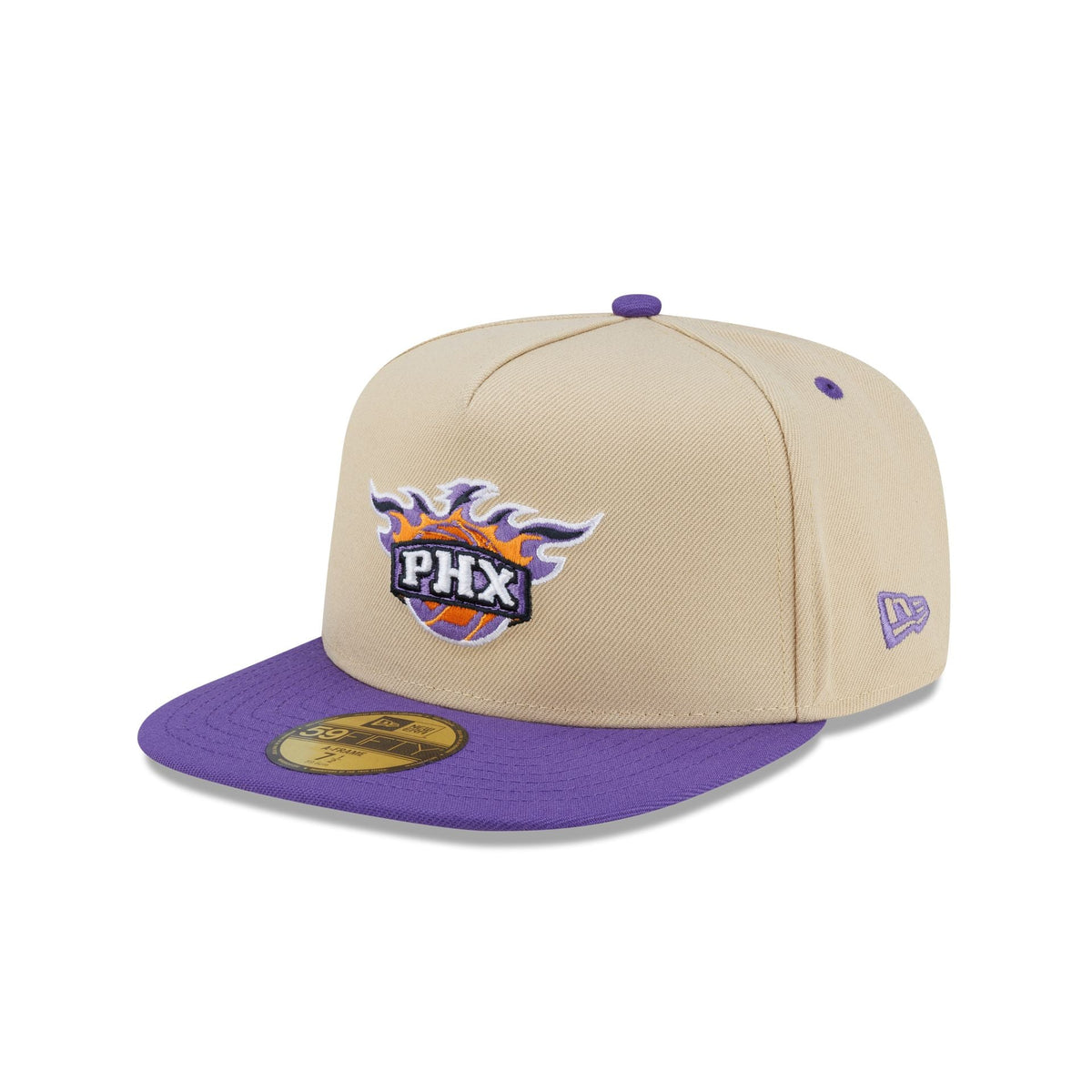 Phoenix Suns Hardwood Classics 2000s Gold 59FIFTY A-Frame Fitted Hat