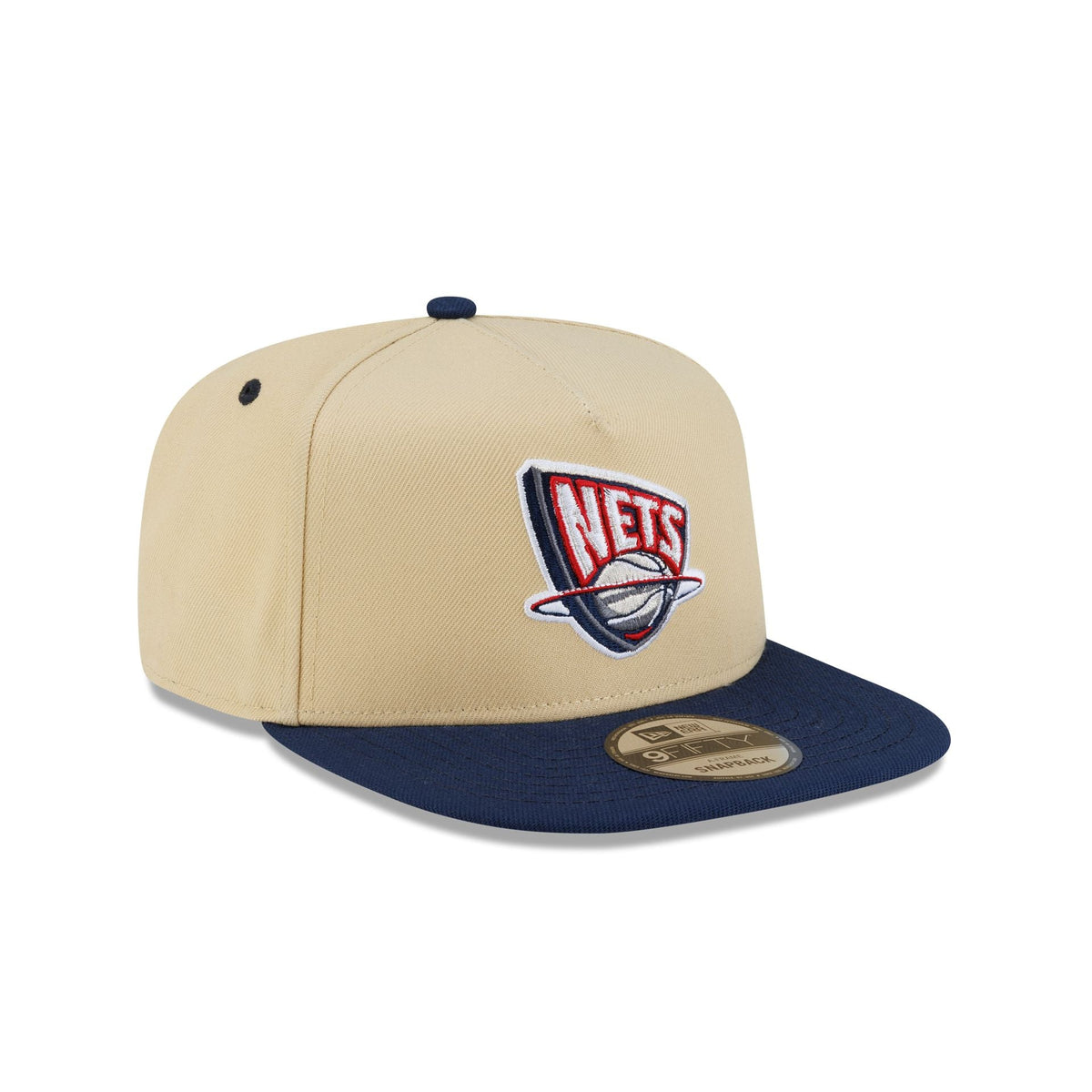 New Jersey Nets Hardwood Classics 2000s Gold 9FIFTY A-Frame Snapback Hat