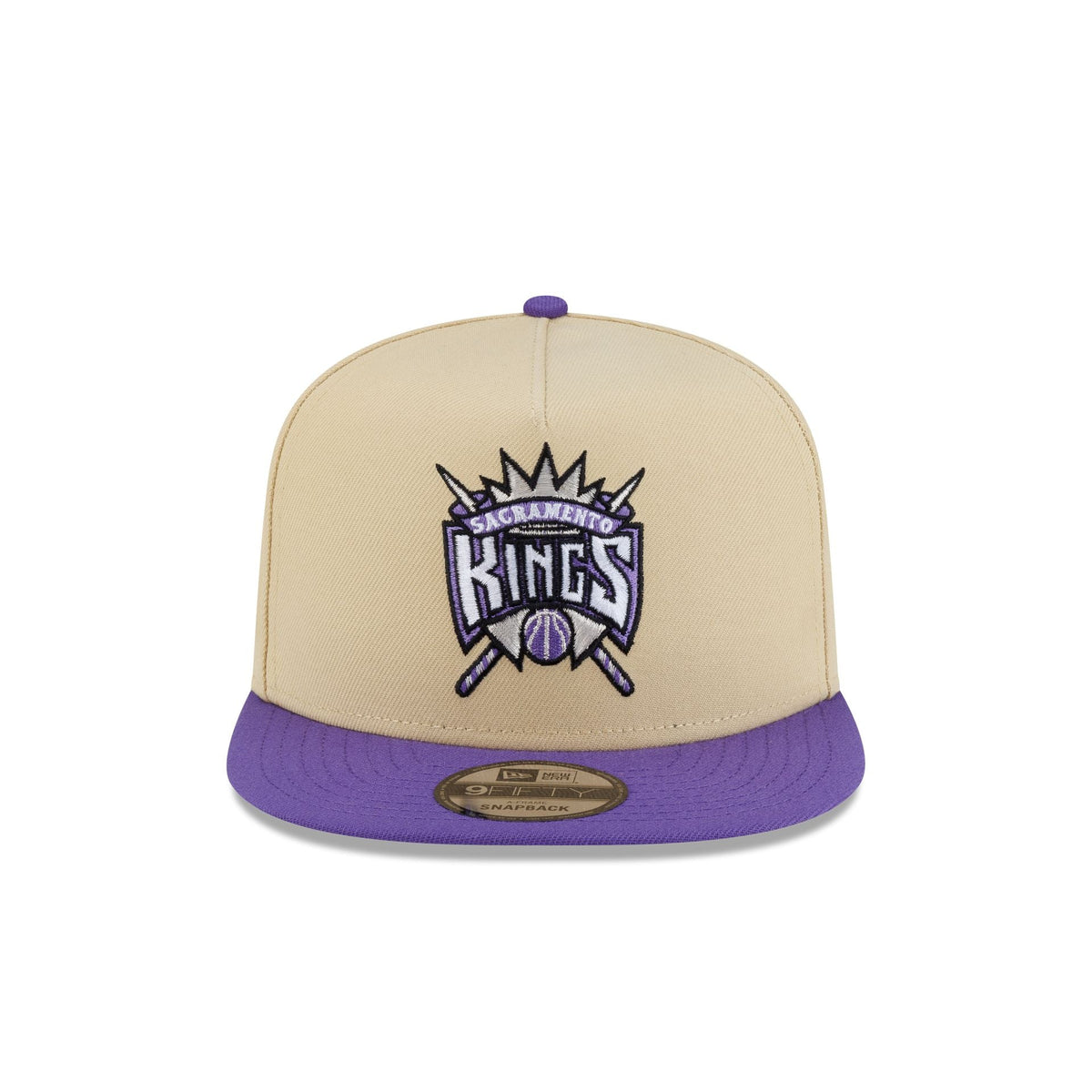 Sacramento Kings Hardwood Classics 2000s Gold 9FIFTY A-Frame Snapback Hat