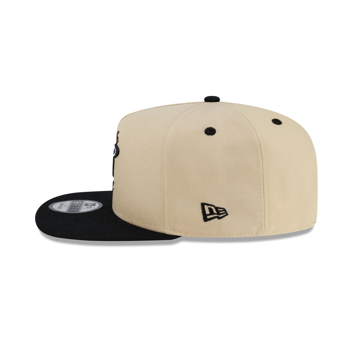 Miami Heat Hardwood Classics 2000s Gold 9FIFTY A-Frame Snapback Hat