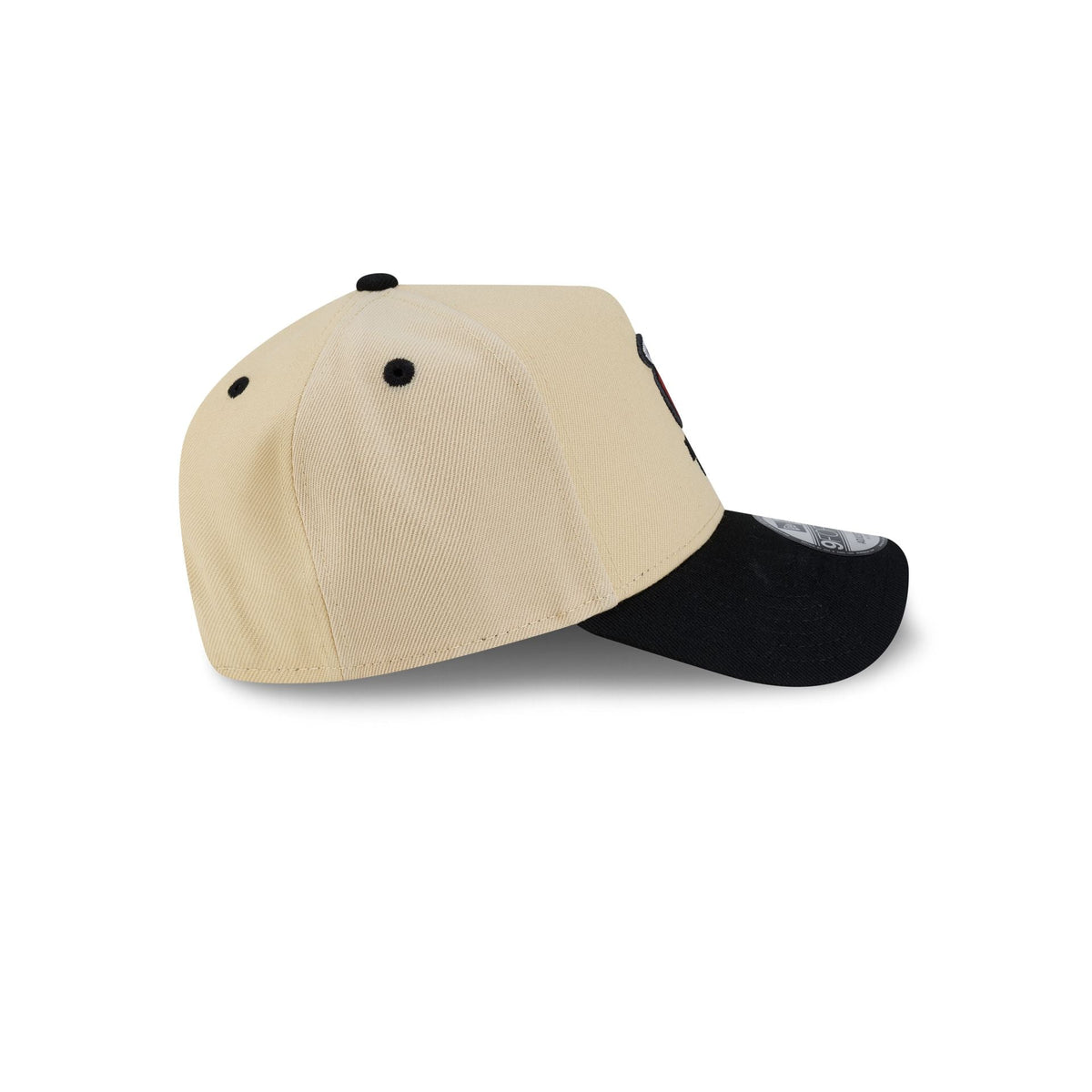 Miami Heat Hardwood Classics 2000s Gold 9FORTY A-Frame Snapback Hat