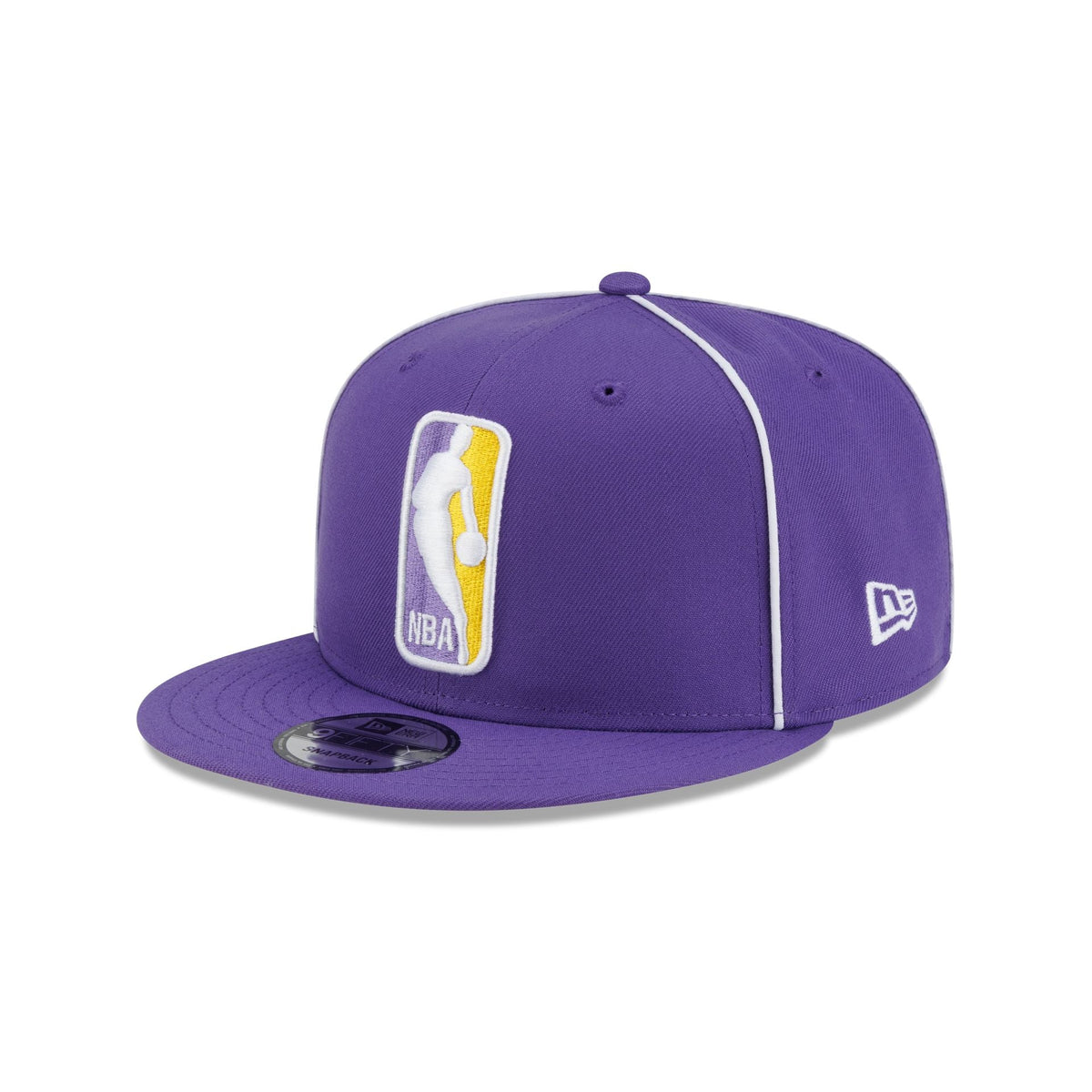 Los Angeles Lakers Hardwood Classics 2000s Piping 9FIFTY Snapback Hat