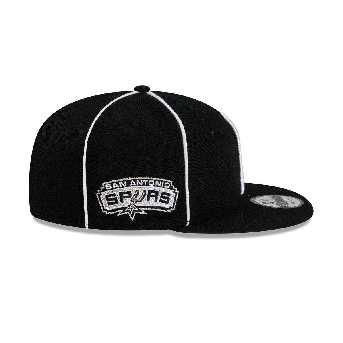 San Antonio Spurs Hardwood Classics 2000s Piping 9FIFTY Snapback Hat