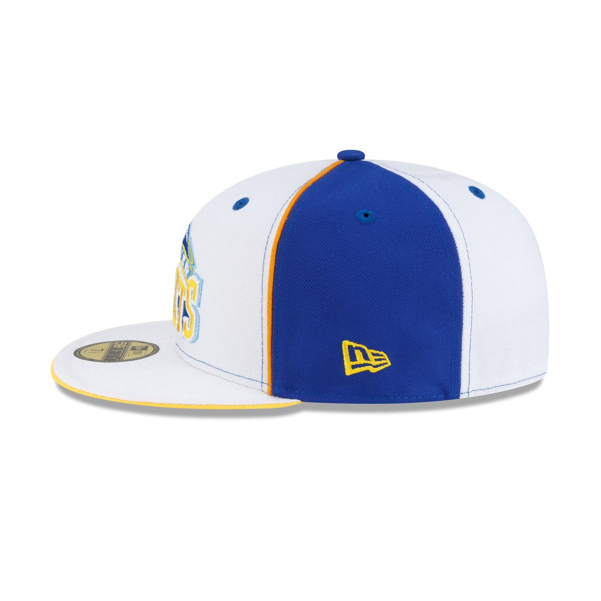 Denver Nuggets Hardwood Classics 2000s Optic White Flip 59FIFTY Fitted Hat