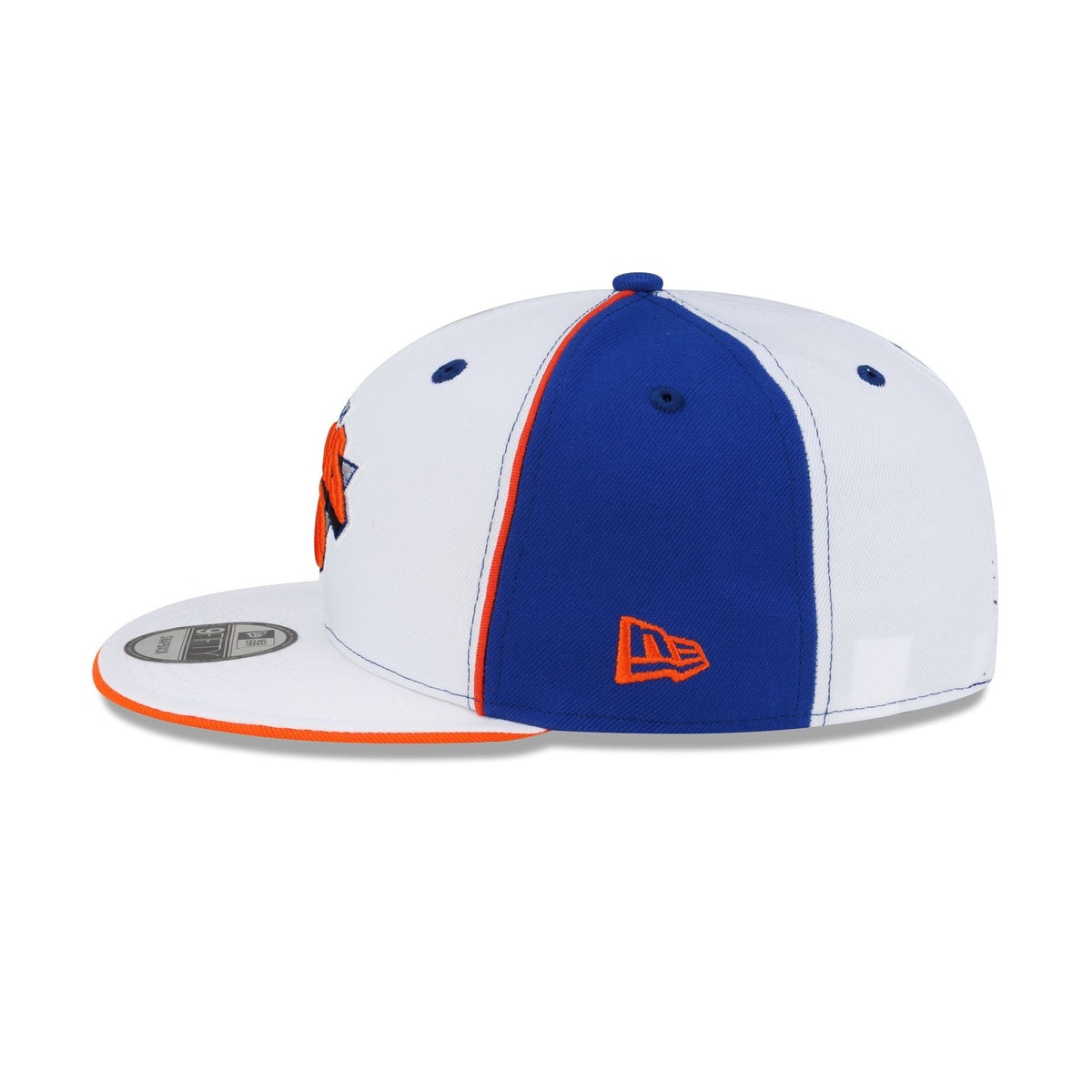 New York Knicks Hardwood Classics 2000s Optic White Flip 9FIFTY Snapback Hat