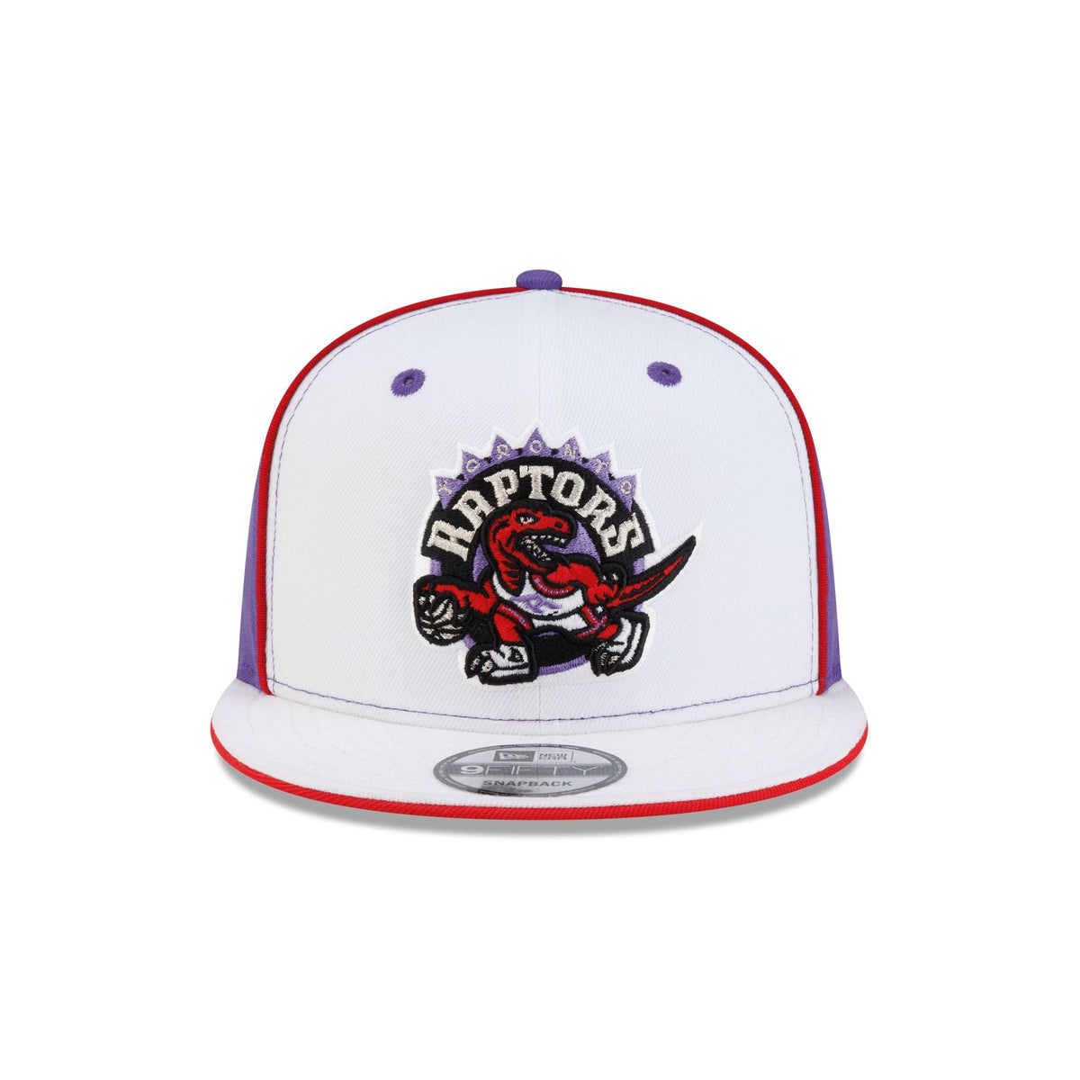 Toronto Raptors Hardwood Classics 2000s Optic White Flip 9FIFTY Snapback Hat