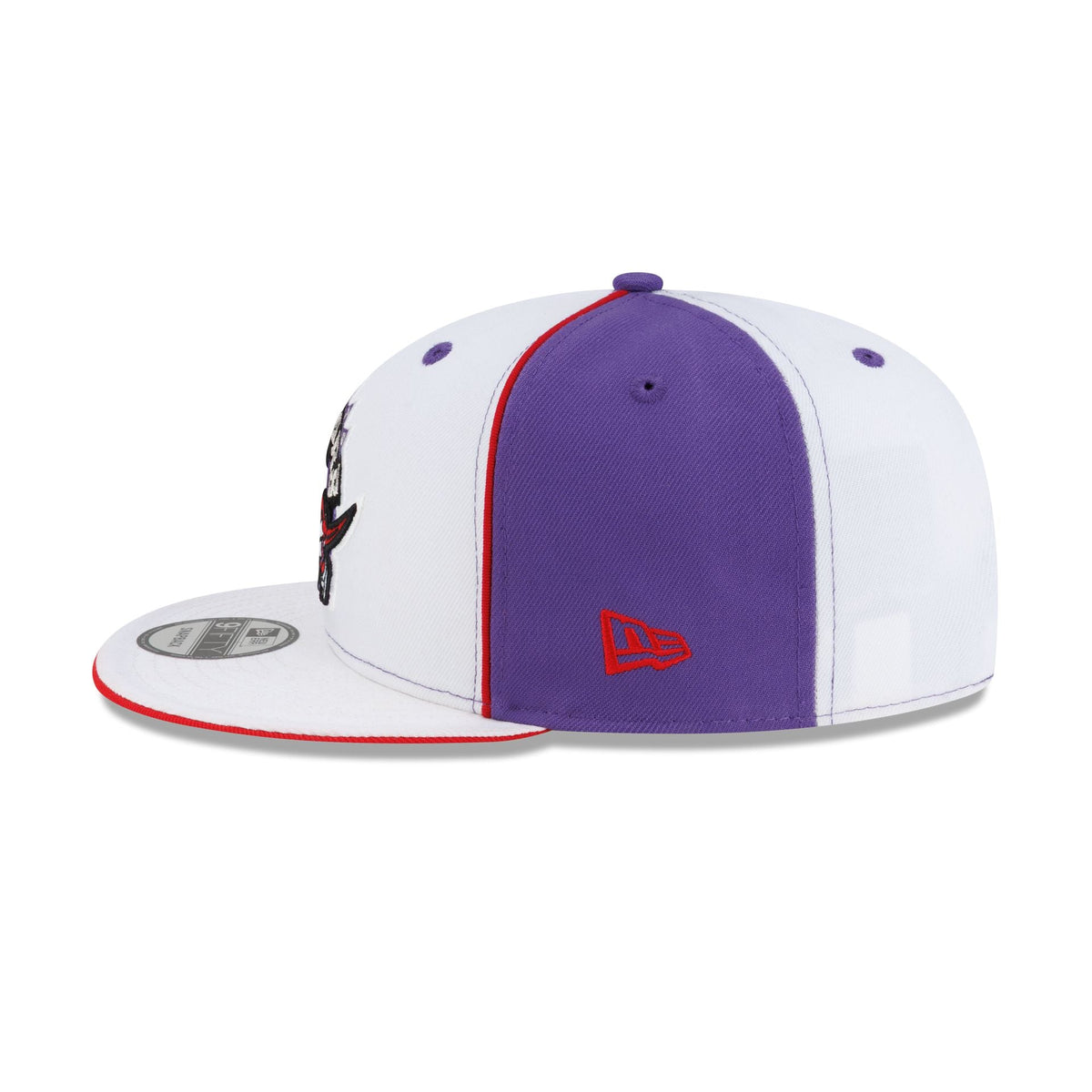 Toronto Raptors Hardwood Classics 2000s Optic White Flip 9FIFTY Snapback Hat
