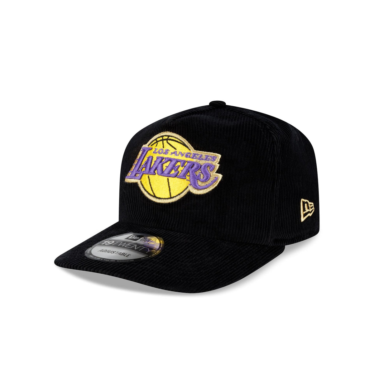 Los Angeles Lakers 2010 Finals Black & Gold Corduroy 19TWENTY Adjustable Hat