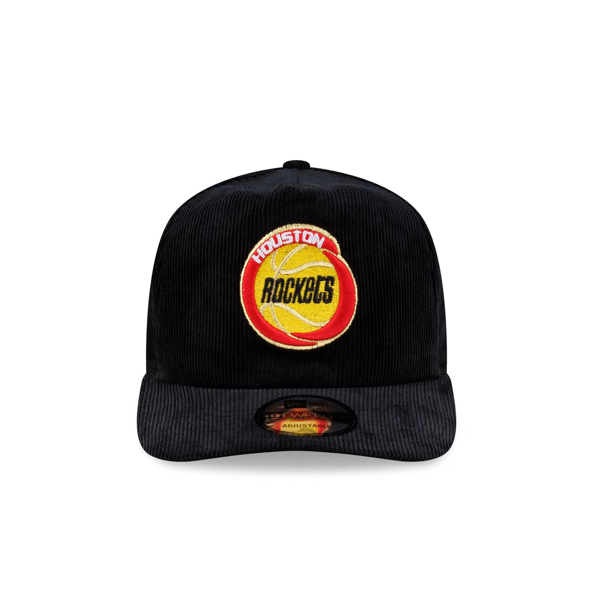 Houston Rockets 1995 Finals Black & Gold Corduroy 19TWENTY Adjustable Hat
