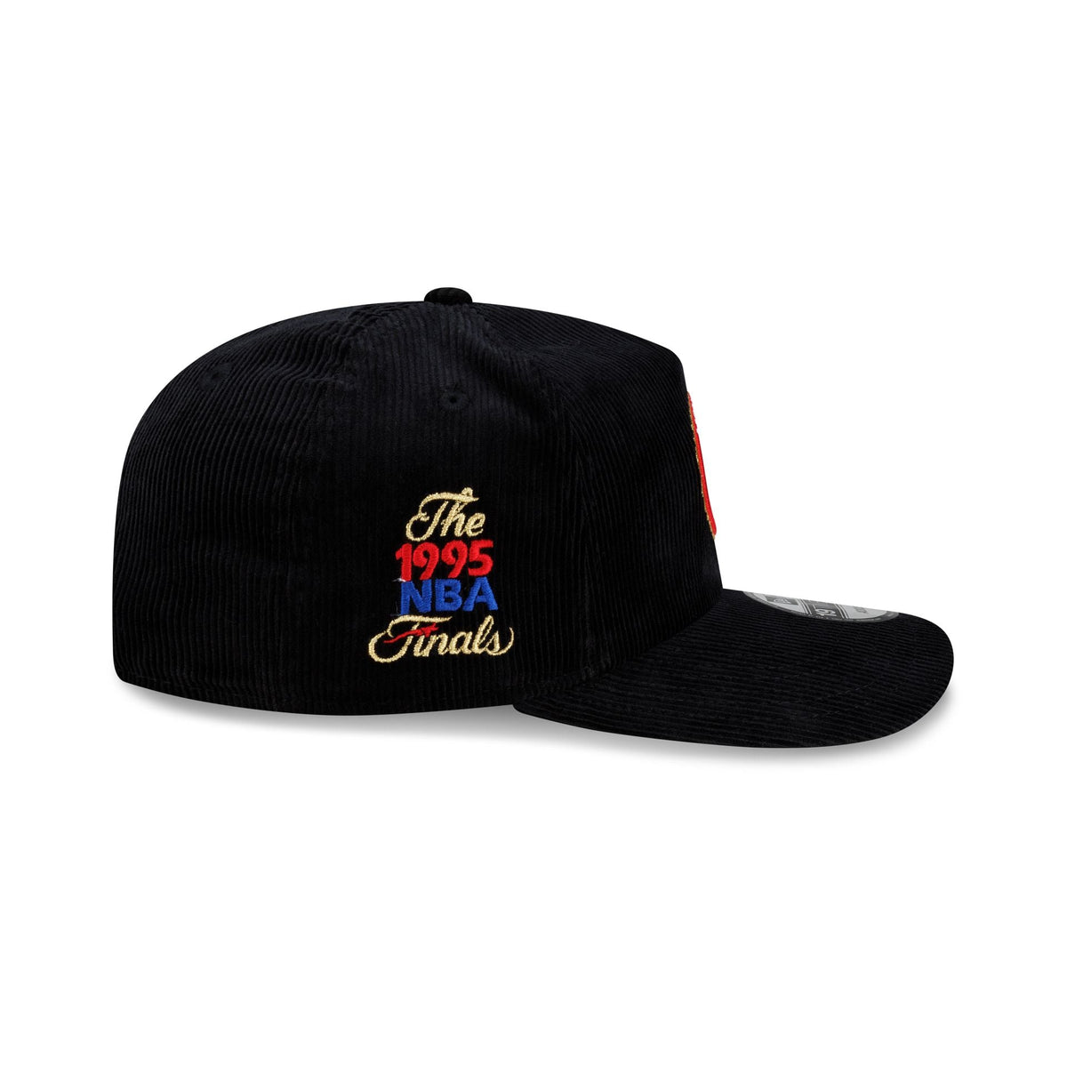Houston Rockets 1995 Finals Black & Gold Corduroy 19TWENTY Adjustable Hat