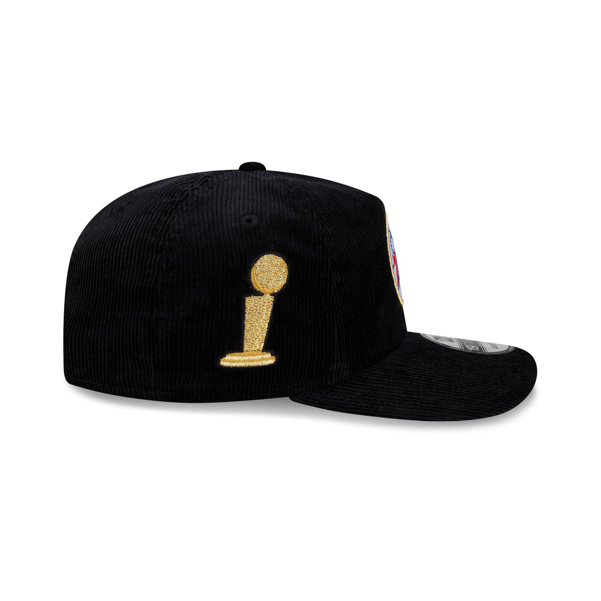 Philadelphia 76ers 1983 Finals Black & Gold Corduroy 19TWENTY Adjustable Hat