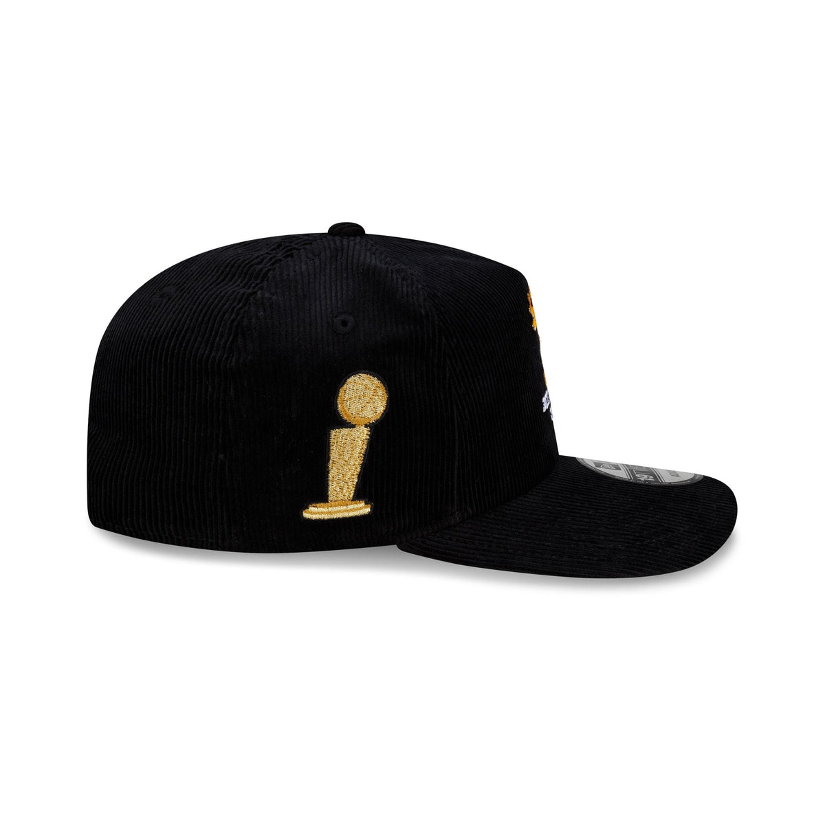 Milwaukee Bucks 1971 Finals Black & Gold Corduroy 19TWENTY Adjustable Hat