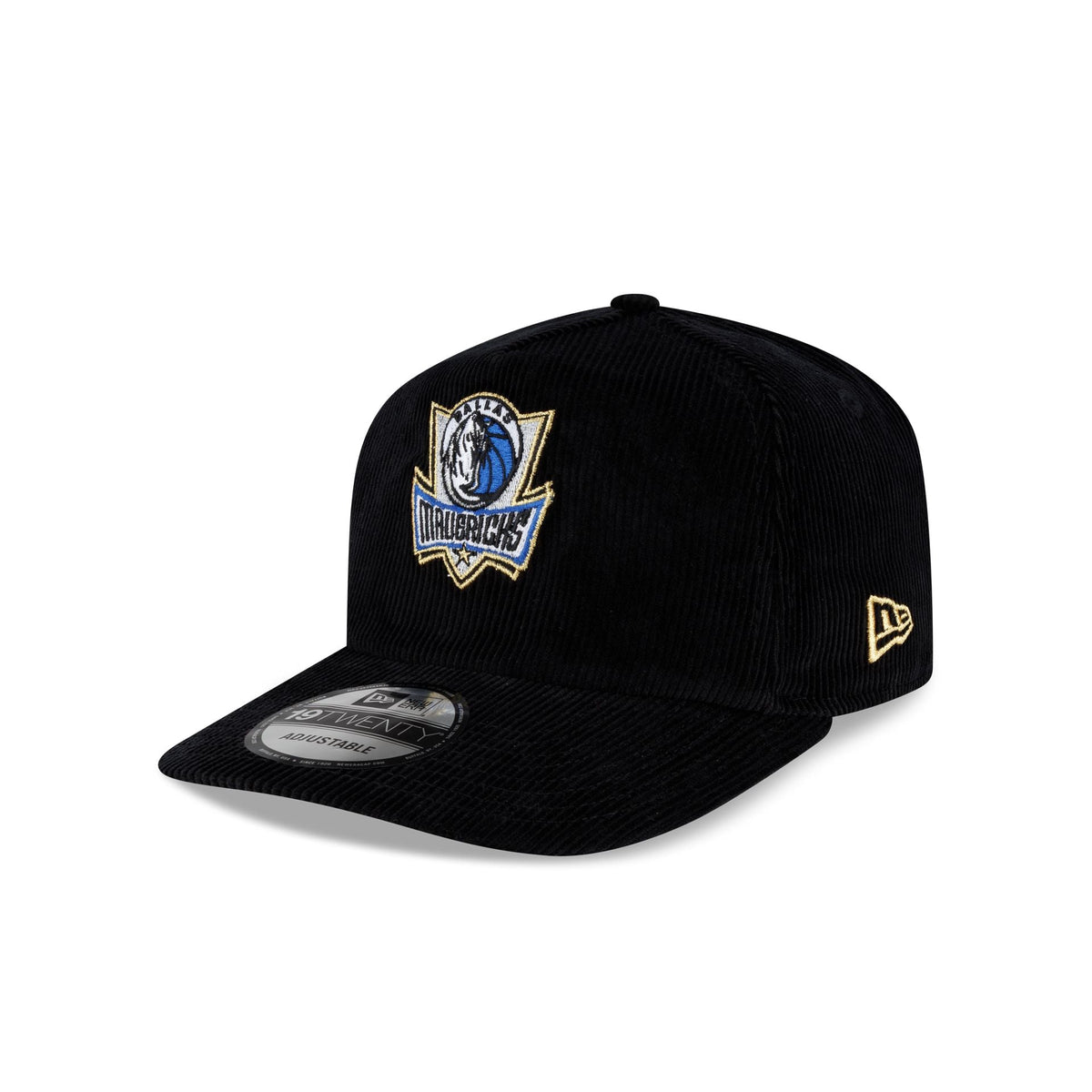 Dallas Mavericks 2011 Finals Black & Gold Corduroy 19TWENTY Adjustable Hat
