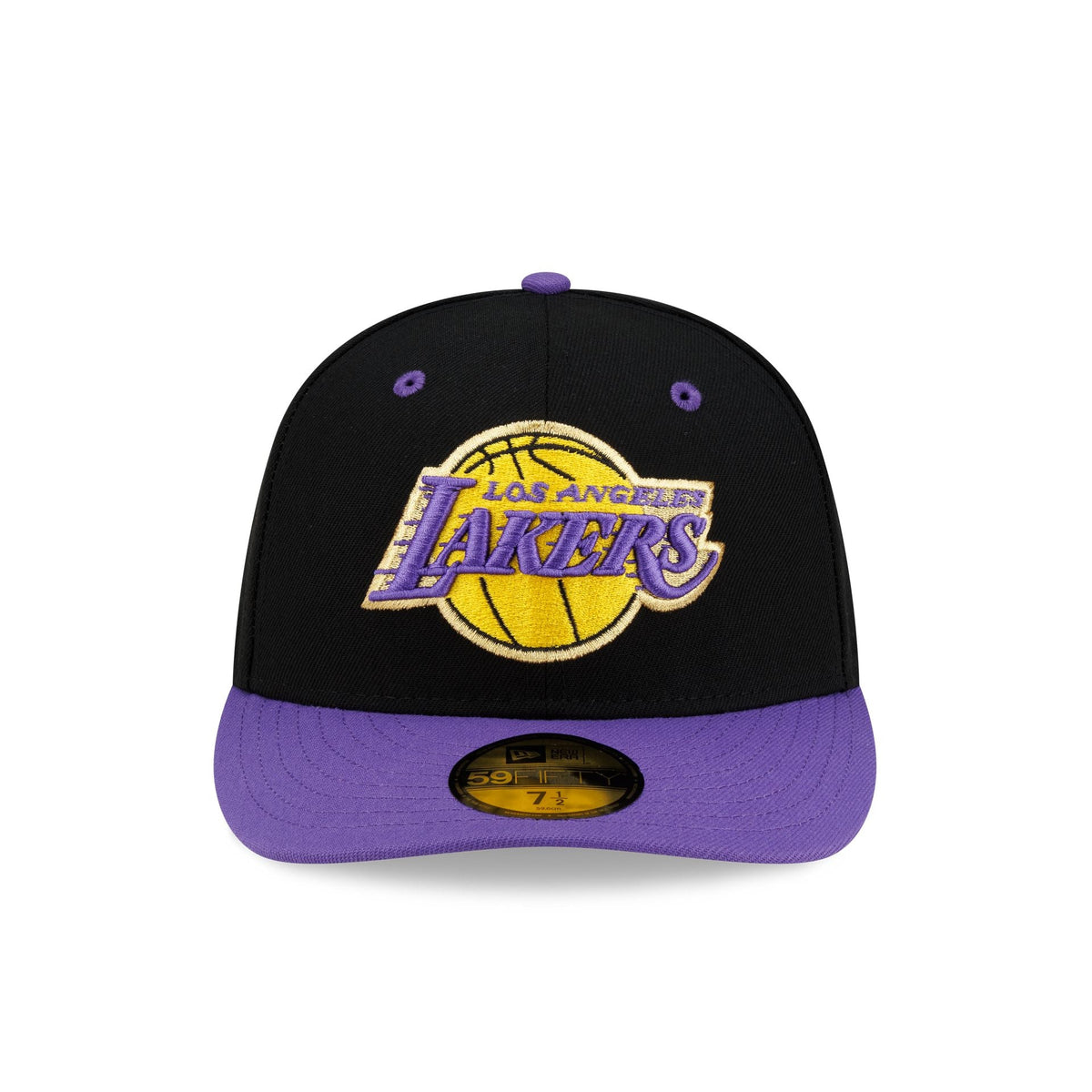 Los Angeles Lakers 1987 Finals Black & Gold 59FIFTY Fitted Hat