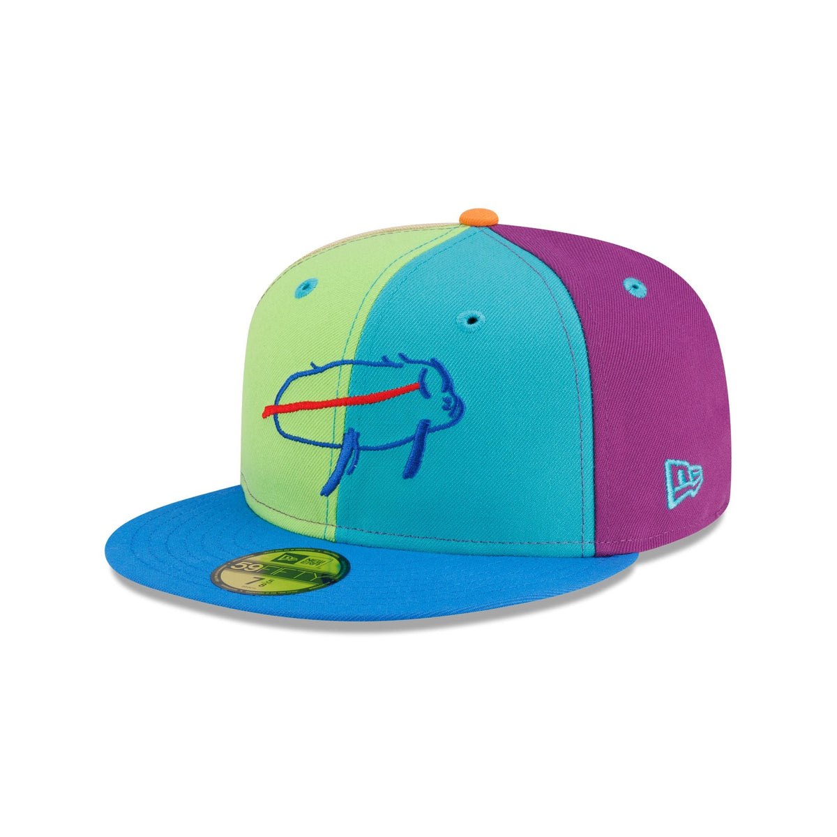 Buffalo Bills Billustration by Jack 59FIFTY Fitted Hat
