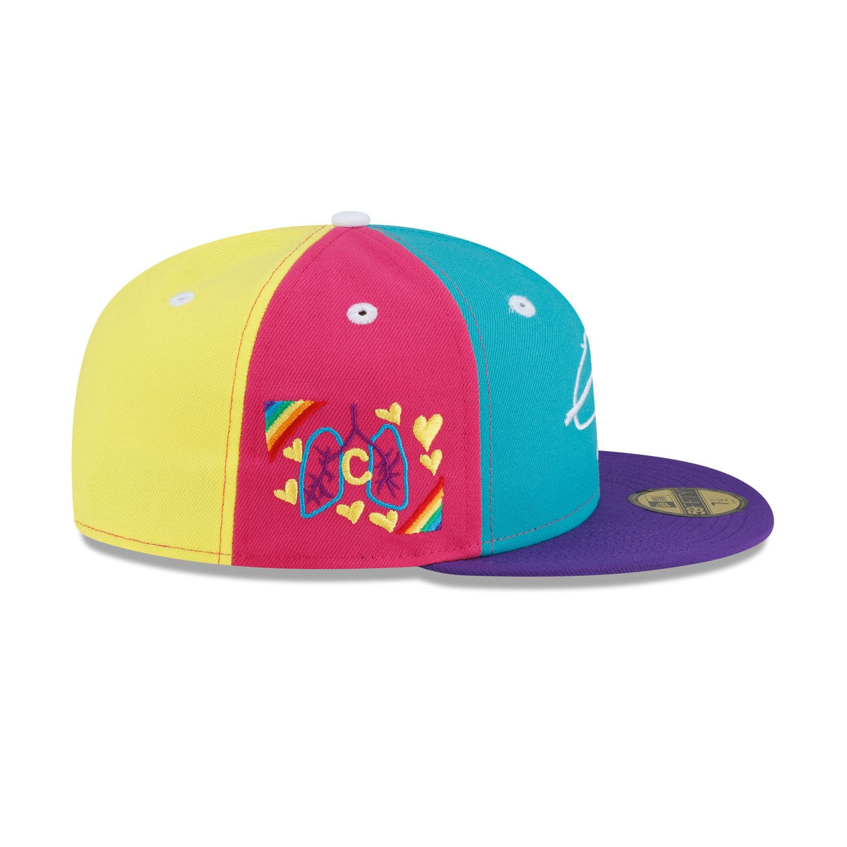 Buffalo Bills Billustration by Charlotte 59FIFTY Fitted Hat
