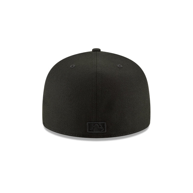 Florida Marlins Blackout Basic 59FIFTY Fitted Hat